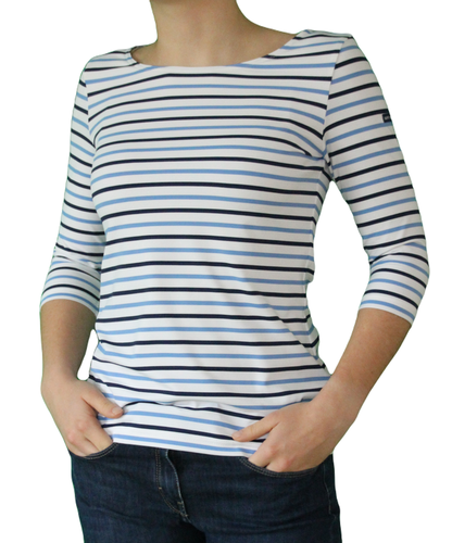 Saint James Da. Bretagne Shirt 3/4 Arm Garde Cote 