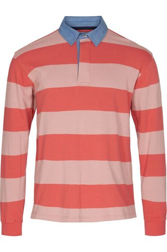 Sea Ranch Herren Poloshirt 100% Baumwolle lachs rot Gr.M, Gr.L, Gr.XL, Gr. XXL, GR.XXXL