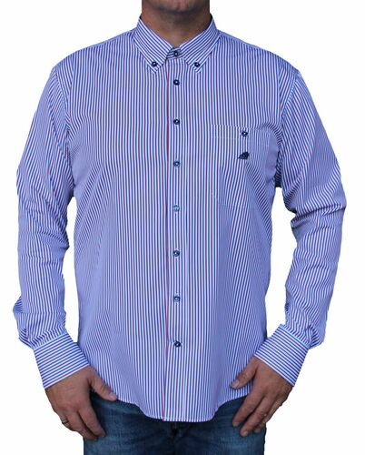 Green Coast Hemd gestreift  Gr.M, Gr.L, Gr.XL, Gr. XXL, GR.XXXL