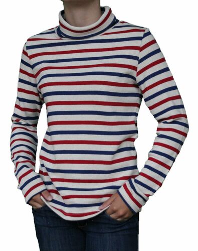 Sea Ranch Da. Shirt ecru maritimen Streifen maritimes Shirt d�nner Strick Gr.S, Gr.M, GR.L, Gr.XL, Gr.XXL, Gr.XXXL 