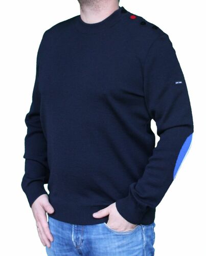 Saint James Herren Pullover France Wolle Gr. M, L, Gr.XL, Gr.XXL, Gr.XXXL