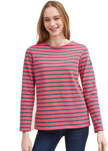 Saint James Da. Shirt gestrickt maritime Streifen Bretagne Shirt