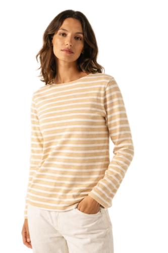 Saint James Da. Shirt gestrickt maritime Streifen Bretagne Shirt