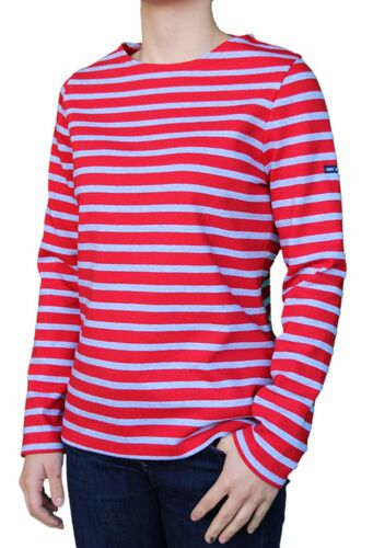 Saint James Da. Shirt gestrickt maritime Streifen Bretagne Shirt