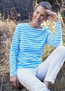 Saint James Da. Bretagne Shirt Gr. 38 bis Gr. 48 