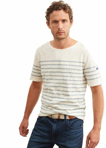 Saint James Herren Shirt Audierne d�nnes Jersey Baumwolle Bretagne Shirt Matrosenshirt Gr.M, Gr.L, Gr.XL, Gr.XXL, Gr. XXXL