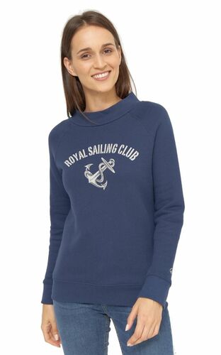 Sea Ranch Damen Pullover 100% Baumwolle Elinor Anker maritim  Gr.S, Gr.M, Gr.L, Gr.XL, Gr. XXL