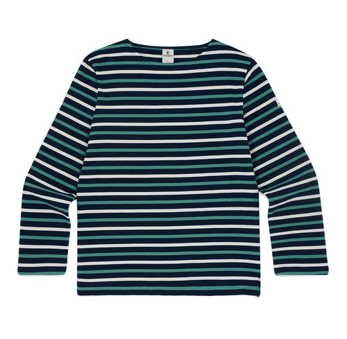 Mousqueton Damen Ringelshirt Klassik Rundhals 100% Baumwolle gestreift 285 g Bretagne Shirt bretonisch Gr.S, Gr.M, Gr.L, Gr.XL, Gr.XXL, Gr.XXXL