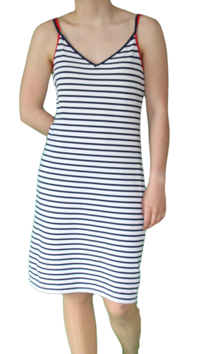 Saint James Tr�gerkleid Microfaser Anti UV Sommerkleid Strandkleid maritimes Kleid mit Tr�gern