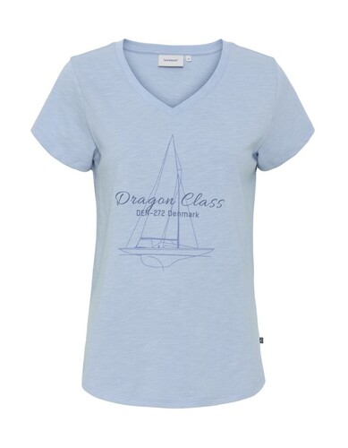 Sea Ranch Ada T-Shirt Bio-Baumwolle mit Logo Druck angenehmer Tragekomfort