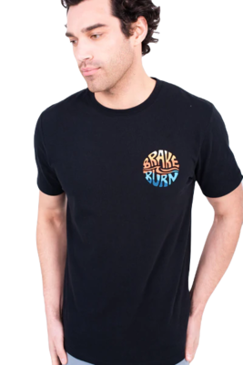 Brakeburn Herren T-Shirt Rainbowretro Tee  Baumwolle Gr.S, Gr. M, Gr.L, Gr.XL, Gr. XXL