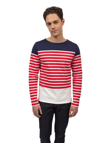 Saint James - Herren Pullover Jersey Yucca 0732 100% Baumwolle  Gr. M, L, Gr.XL, Gr.XXL