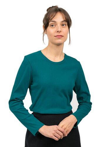 Saint James Da. Shirt 8976 Celina feine Baumwolle Basicshirt
