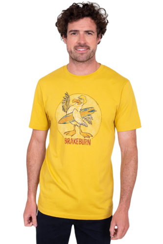 Brakeburn Herren T-Shirt Seagul Tee Baumnwolle  Gr.S, Gr. M, Gr.L, Gr.XL, Gr. XXL