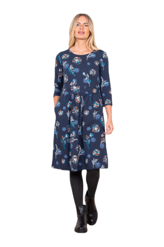 Kleid dunkelblau 44 Clearance