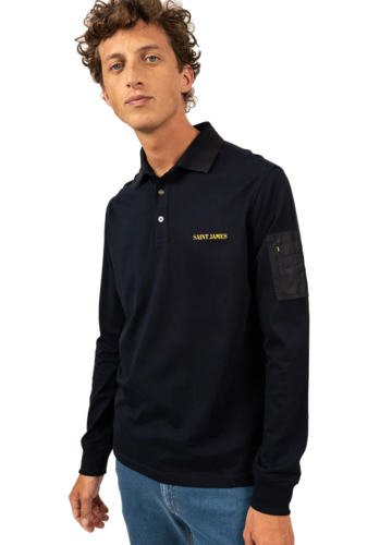 Saint James sportives Herren Poloshirt Chris 1615 100% Baumwolle Gr.M, Gr.L, Gr.XL, Gr.XXL, Gr.3XL