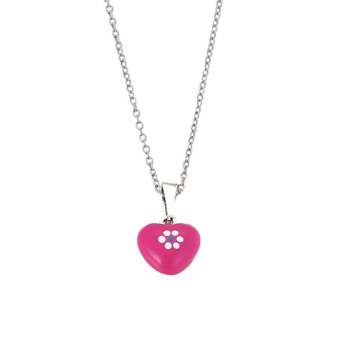 Scout Kinder Halskette Kette Silber Herz rosa Girls M�dchen 261081200