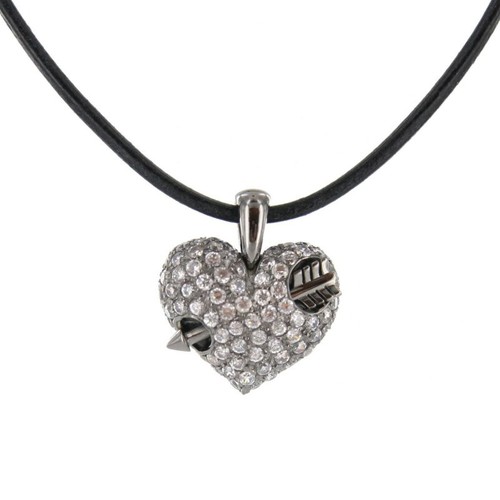 Heartbreaker by Drachenfels Damen Silber Anhnger Kette LD AT 52-B