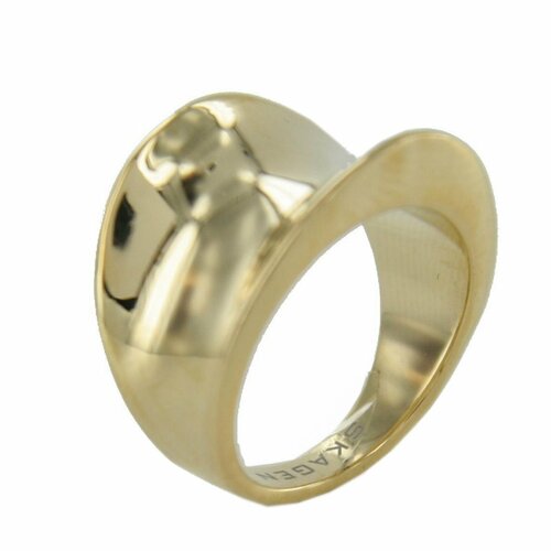 Skagen Damen Ring Concave Shiny gold JRSG001