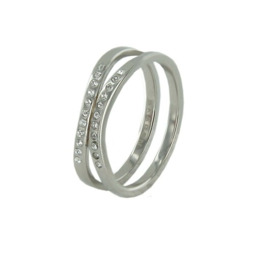 Skagen Damen Ring silber Zyrkonia JRSS027