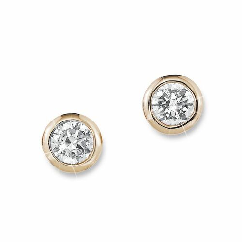 s.Oliver Jewel Damen Ohrringe Silber Zirkonia Rose SO1062/1 - 9933549