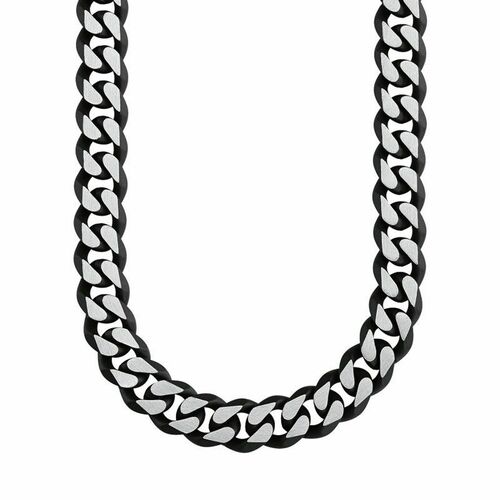 s.Oliver Jewel Herren Glieder Kette Edelstahl black SO1206/1 - 508407