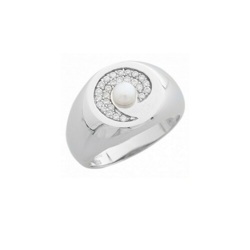 Misaki Damen Ring silber SPIRALE QCURSPIRALE