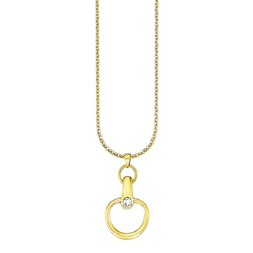 s.Oliver Jewel Damen Kette Edelstahl gold SO1272/1 - 9111350 