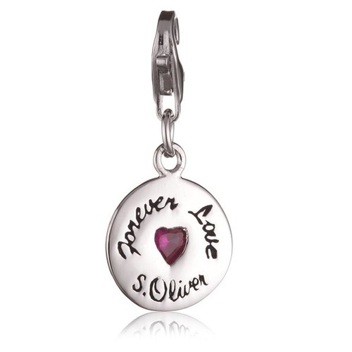 s.Oliver Jewel Damen Anh�nger Charm Silber Love SOAKT/126 - 405843