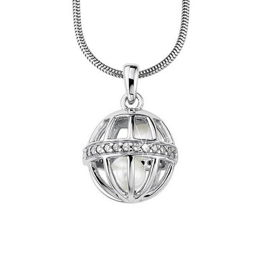 s.Oliver Jewel Damen Kette Collier Silber Zyrkonia SO641/1 - 385817