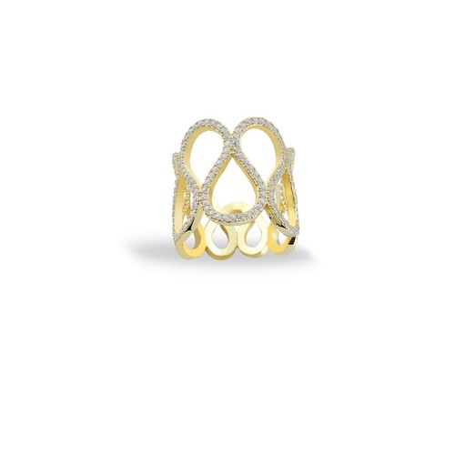Kurshuni Ring Infinity Silber KR378-6 