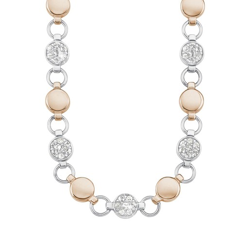 s.Oliver Jewel Damen Halskette Edelstahl Bicolor SO1435/1 - 9239436