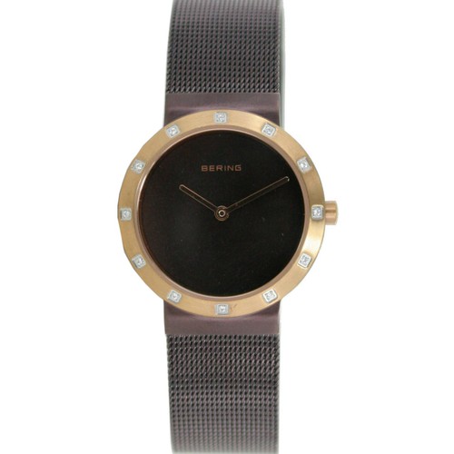 Bering Damen Uhr Armbanduhr Slim Classic - 10629-265 Meshband
