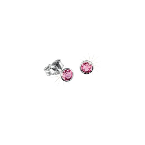 Scout Kinder Ohrringe Ohrstecker Silber rosa M�dchen 262165100