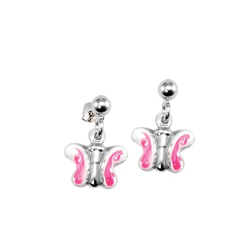 Scout Kinder Ohrringe Ohrstecker Silber Schmetterling M�dchen 262166100