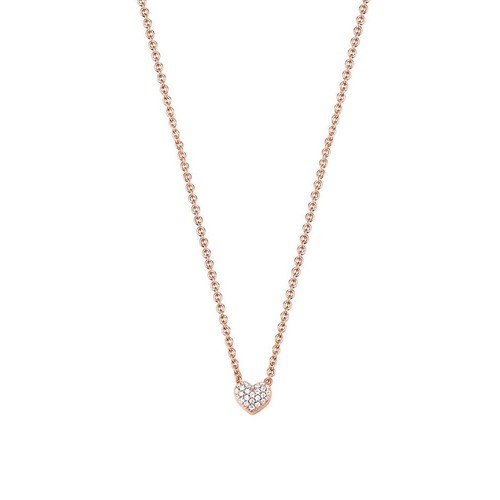 Esprit Damen Kette Collier Silber Ros� Zirkonia Petite ESNL92942C420