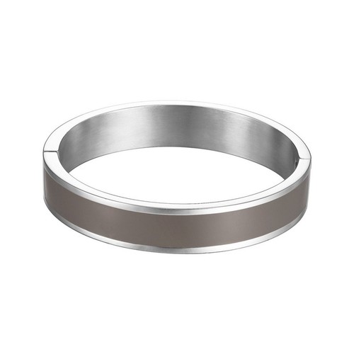 Esprit Damen Armband Armreif Edelstahl Classy Taupe ESBA11380A620