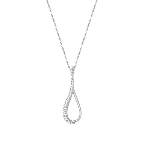 Esprit Damen Kette Collier Edelstahl Zirkonia Daria ESNL02948A800