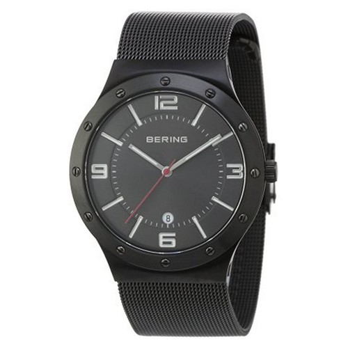 Bering Herren Uhr Armbanduhr Slim Classic - 12739-077 Meshband
