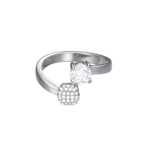 Esprit Damen Ring Silber Zirkonia Composition ESRG92818A1