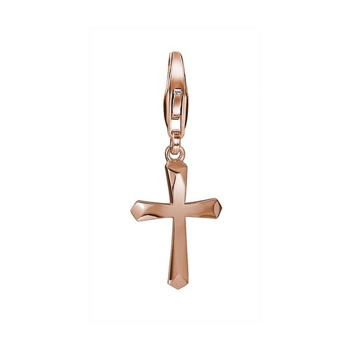 Esprit Anhnger Charms Silber Ros Belief Kreuz ESCH91431B000