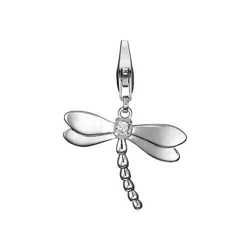Esprit Anh�nger Charms Silber Zirkonia Dragonfly ESCH90911A000