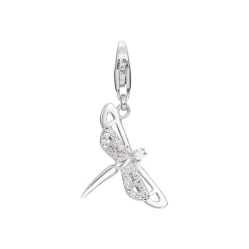 Esprit Anhnger Charms Silber Zirkonia Dragonfly Libelle ESCH91572A000