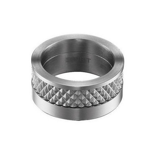 Esprit Herren Ring Edelstahl silber Grater ESRG11531A