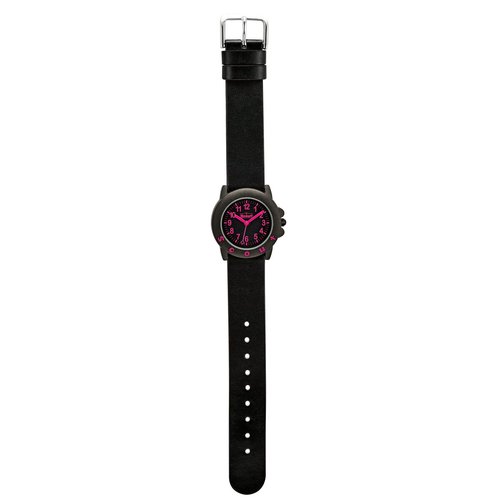 Scout Kinder Uhr Lernuhr Star Kids M�dchen schwarz, pink 280393031
