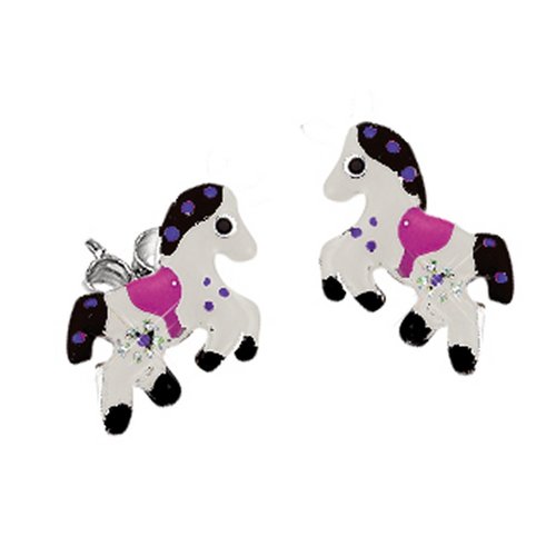 Scout Kinder Ohrringe Ohrstecher Silber Pferde M�dchen 262167100
