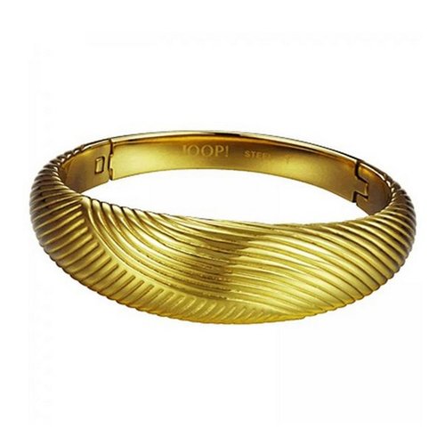 Joop Damen Armreif Edelstahl Gold Waves JPBA10084B600