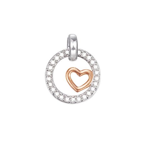 Esprit Anh�nger Charms Bead Edelstahl JW50238 Zirkonia ESCH01610D000