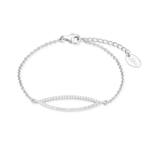 s.Oliver Jewel Damen Armband Armkette Silber Zirkonia 2018627