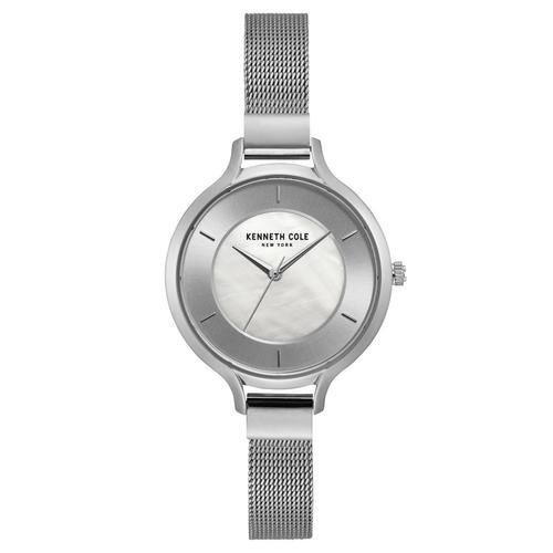 Kenneth Cole New York Damen-Armbanduhr Analog Quarz Edelstahl KC15187002